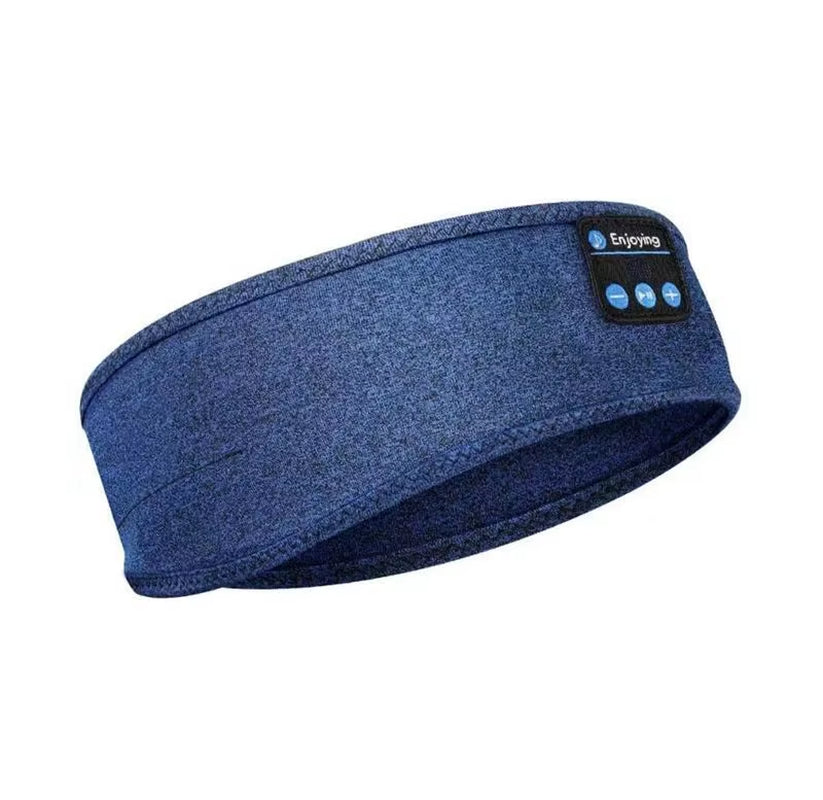 Sleep Mask Bluetooth Sleeping Headphones Headband Thin Soft Elastic Comfortable Wireless Music Headset Eye Mask for Side Sleeper